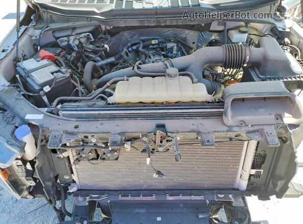 1FTEW1EPXPKE96116 2023 FORD F150 Серебряный Вид подкапотного пространства