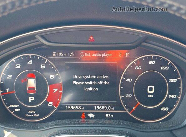 WA1C4AFY8J2182275 2018 AUDI SQ5 White Առջևի վահանակի տեսք