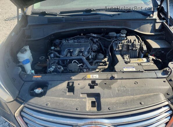KM8SMDHF0HU221501 2017 HYUNDAI SANTA Черный Вид наклейки с VIN-кодом