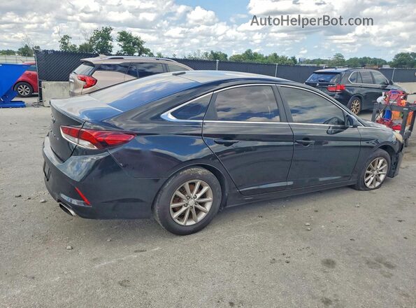 5NPE24AF6JH664298 2018 HYUNDAI SONATA Black 