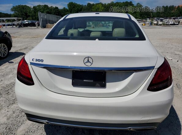 55SWF8DB1KU313810 2019 MERCEDES-BENZ C-CLASS White 