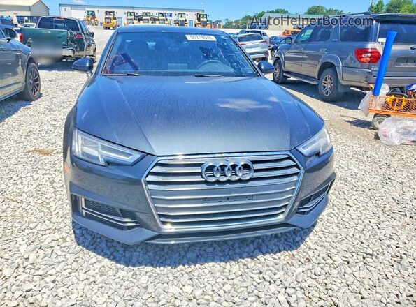 WAULMAF48JA145667 2018 AUDI A4 Gray Widok z tyłu