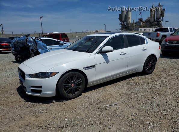 SAJAD4FN5JCP31320 2018 JAGUAR XF White Задня ліва чверть