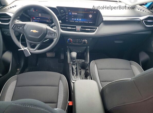 KL79MMSL5TB011477 2026 CHEVROLET TRAILBLAZER Blue ხელსაწყოთა პანელის ხედი