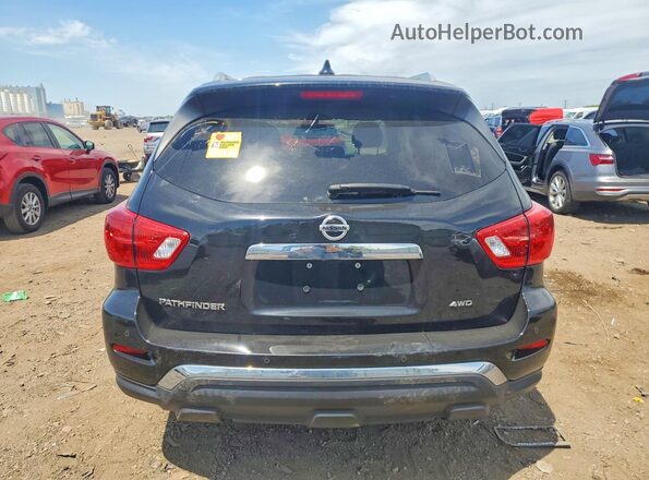5N1DR2MM6KC642705 2019 NISSAN PATHFINDER Black Front interior view