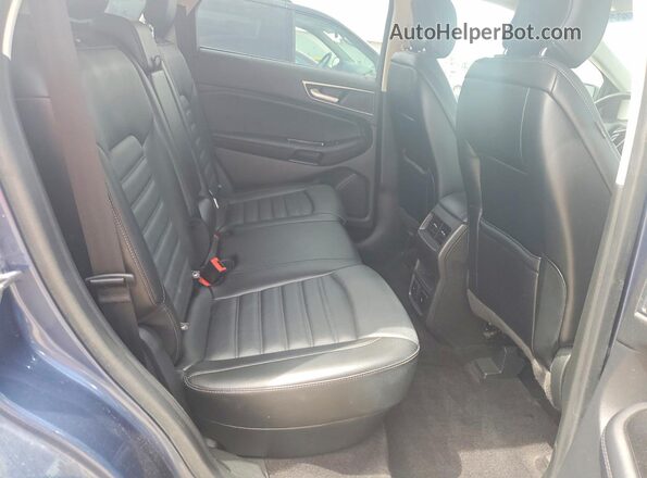 2FMPK4J91JBB49476 2018 FORD EDGE Blue ძრავის განყოფილების ხედი