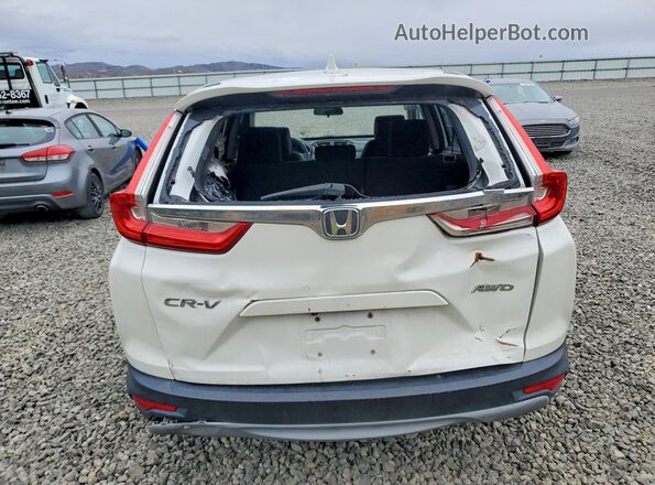 5J6RW2H59HL016414 2017 HONDA CR-V White Widok wnętrza z przodu
