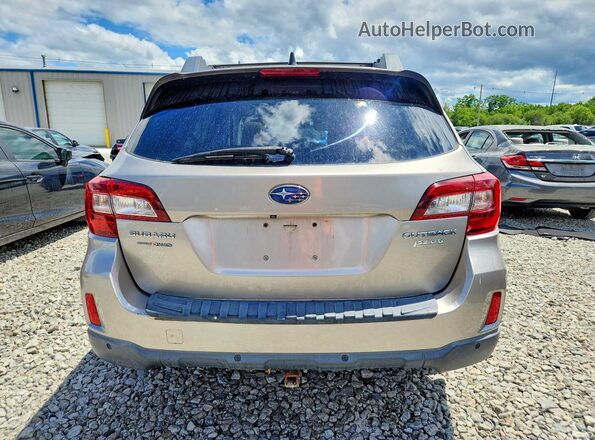 4S4BSANC4H3221358 2017 SUBARU OUTBACK Silver Вид салону спереду