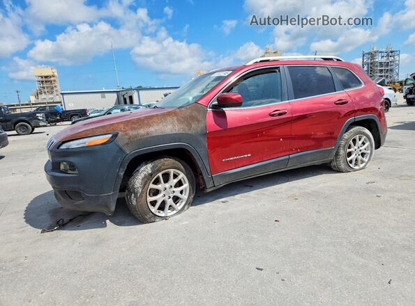 1C4PJLCB0GW336507 2016 JEEP CHEROKEE Red Trasero izquierdo