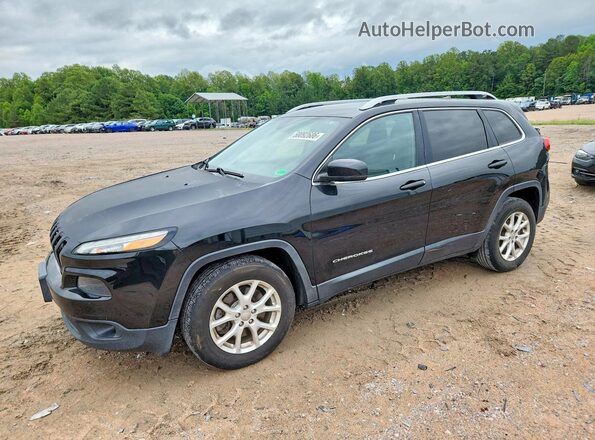 1C4PJLCB9GW291941 2016 JEEP CHEROKEE Black Tył lewy