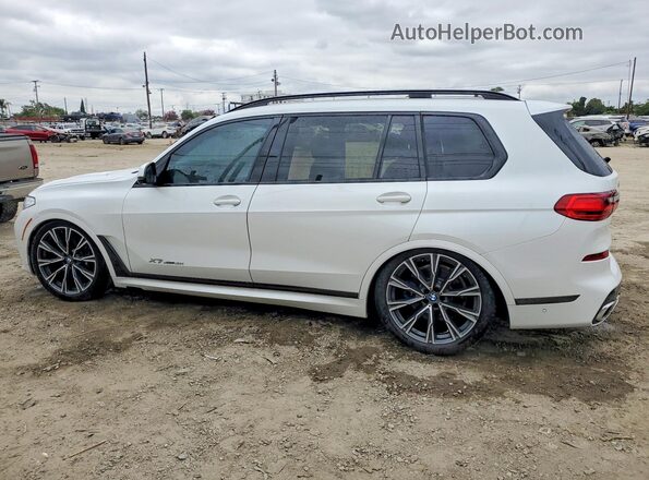 5UXCX4C55KLB39499 2019 BMW X7 White 