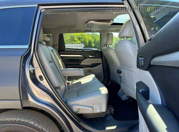 5TDJGRFH7KS073819 2019 TOYOTA HIGHLANDER Gray 