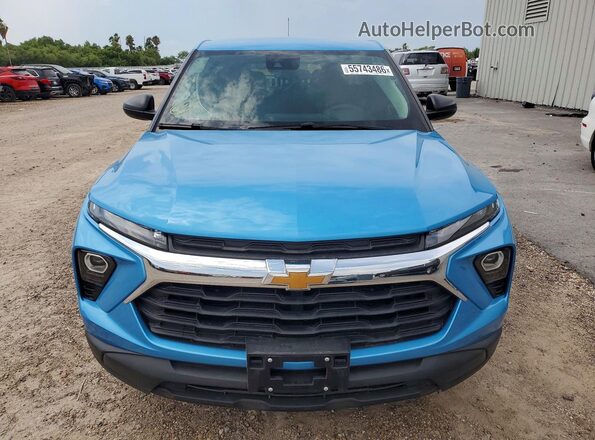 KL79MMSL5TB011477 2026 CHEVROLET TRAILBLAZER Blue უკანა ხედი