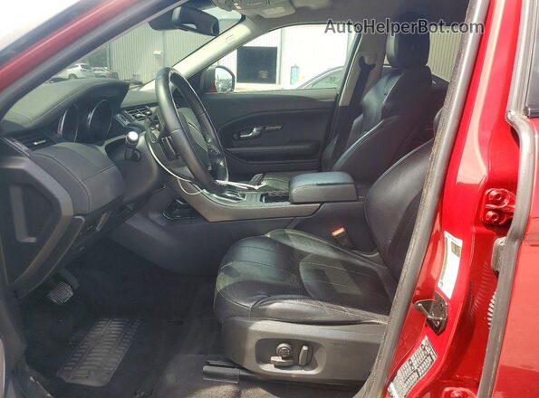 SALVP2RX6KH349979 2019 LAND ROVER RANGE Красный Вид панели приборов