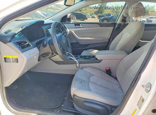 KMHE24L15HA059137 2017 HYUNDAI SONATA White 