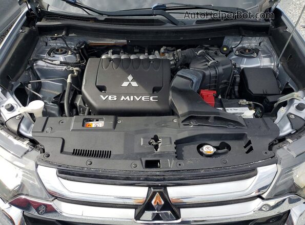JA4JZ4AX3GZ010227 2016 MITSUBISHI OUTLANDER Silver Vista de la etiqueta del VIN