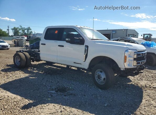 1FT8W3DT6SEC97983 2025 FORD F350 White Front view