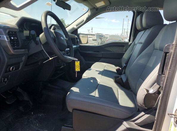 1FTEX1KP6TKD18862 2026 FORD F150 White Dashboard view