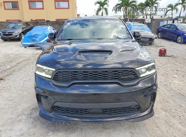 1C4SDJGJ8LC296275 2020 DODGE DURANGO Black Rear view