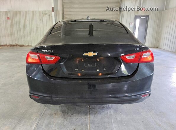 1G1ZB5ST6GF295756 2016 CHEVROLET MALIBU Black Front interior view