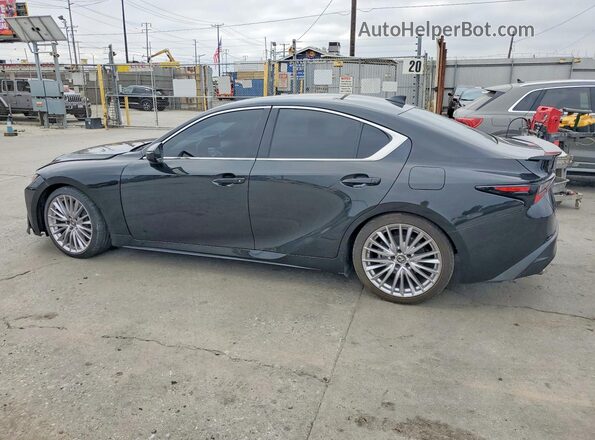 JTHDA1D2XN5118047 2022 LEXUS IS Black უკანა მარჯვენა