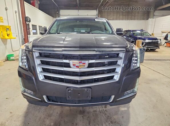 1GYS4BKJ2GR381803 2016 CADILLAC ESCALADE Black უკანა ხედი
