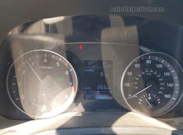 5NPD74LF3JH389578 2018 HYUNDAI ELANTRA White Հետևի նստատեղերի տեսք
