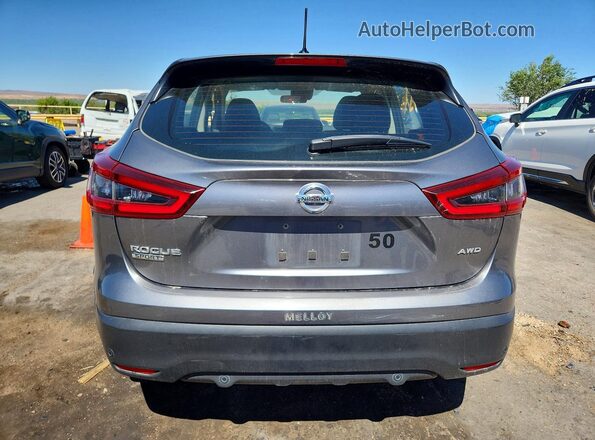 JN1BJ1AW8MW671209 2021 NISSAN ROGUE Gray Vista interior delantera