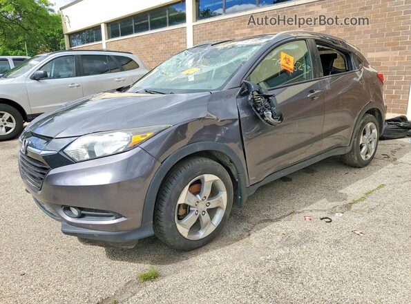 3CZRU6H70GM764030 2016 HONDA HR-V Gray 