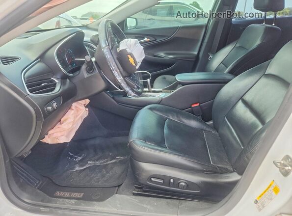1G1ZE5SX4JF287110 2018 CHEVROLET MALIBU White წინა პანელის ხედი