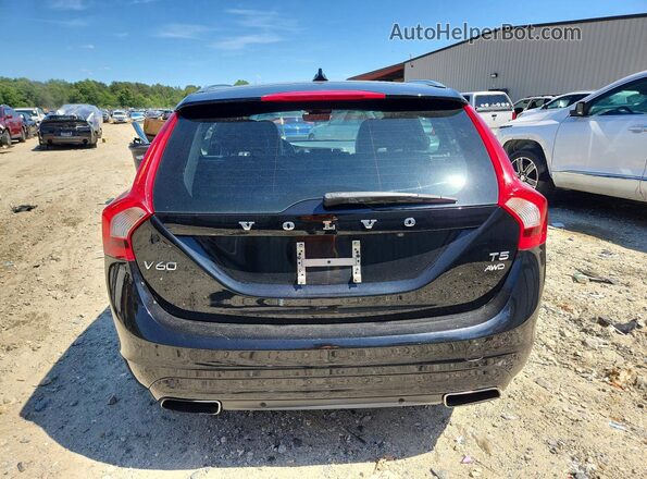 YV1612SK9G1311961 2016 VOLVO V60 Black Вид салону спереду