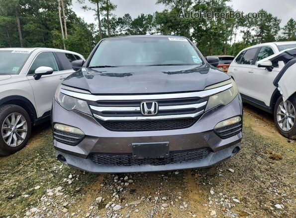 5FNYF5H14GB026768 2016 HONDA PILOT Серый Вид сзади