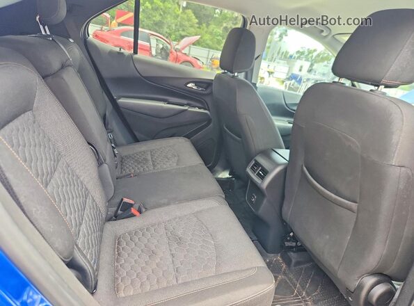 3GNAXUEV6KS536773 2019 CHEVROLET EQUINOX Blue Engine compartment view