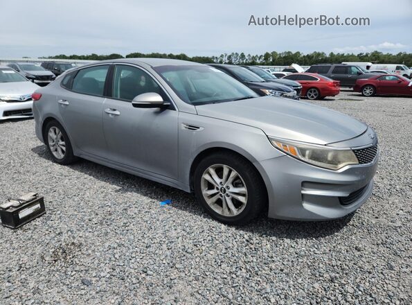 5XXGU4L37GG106230 2016 KIA OPTIMA Gray 