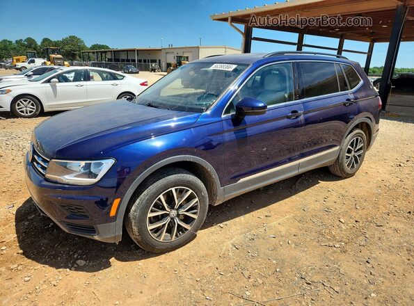 3VV2B7AX7MM103959 2021 VOLKSWAGEN TIGUAN Blue 