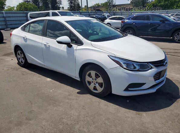 1G1BC5SM2G7249441 2016 CHEVROLET CRUZE White Widok z przodu