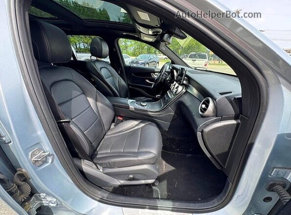 WDC0G4KB7JV102881 2018 MERCEDES-BENZ GLC-CLASS Blue Rear view