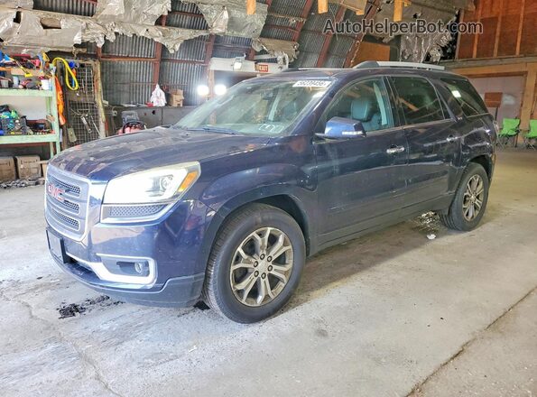 1GKKVRKD9GJ218431 2016 GMC ACADIA Blue Rear left
