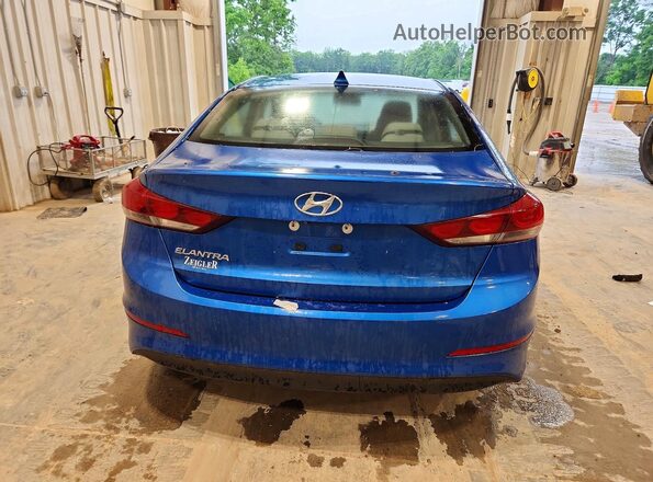 5NPD84LF6JH272235 2018 HYUNDAI ELANTRA Blue 
