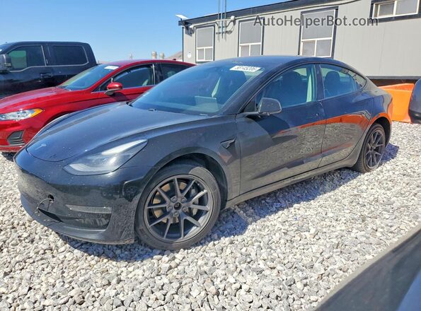 5YJ3E1EB7MF063179 2021 TESLA MODEL 3 Black Tył lewy