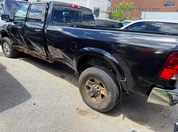3C6UR5JL0JG273487 2018 RAM 2500 Черный Задняя правая четверть