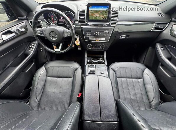 4JGDA5GB8KB204597 2019 MERCEDES-BENZ GLE Black Vista del cuadro de instrumentos