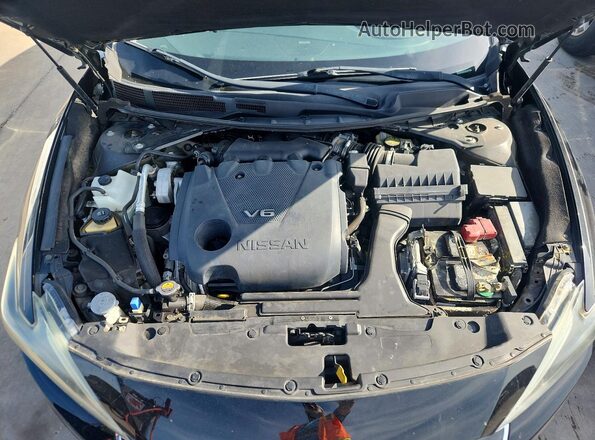 1N4AA6AP8HC376851 2017 NISSAN MAXIMA Black Engine compartment view