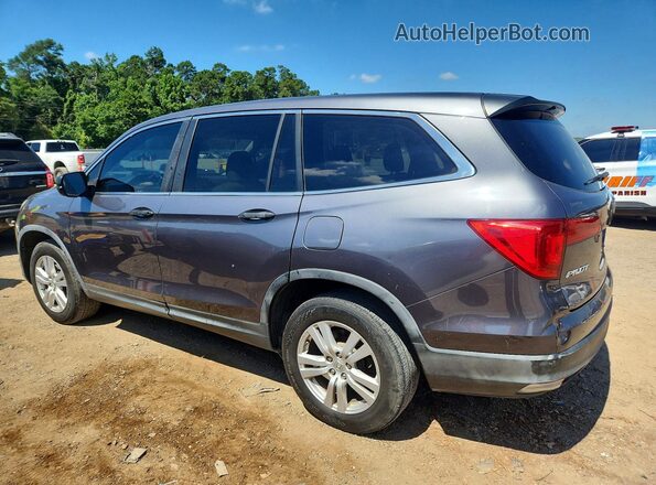 5FNYF5H14GB026768 2016 HONDA PILOT Серый Задняя правая четверть