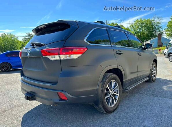 5TDJGRFH7KS073819 2019 TOYOTA HIGHLANDER Gray 