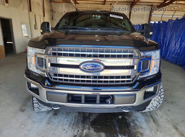 1FTFW1EGXJFB91624 2018 FORD F150 Black Rear view