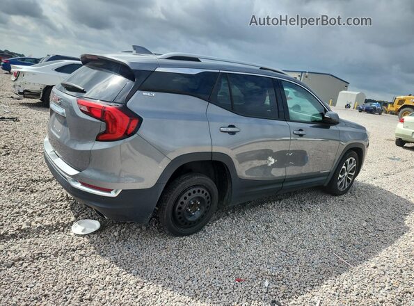 3GKALPEX8KL310594 2019 GMC TERRAIN Gray Delantero derecho