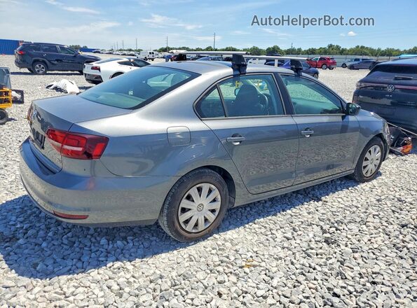 3VW267AJ4GM219975 2016 VOLKSWAGEN JETTA Gray Przód prawy