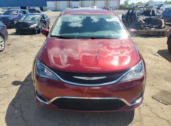 2C4RC1EG2JR103048 2018 CHRYSLER PACIFICA Maroon Vista trasera