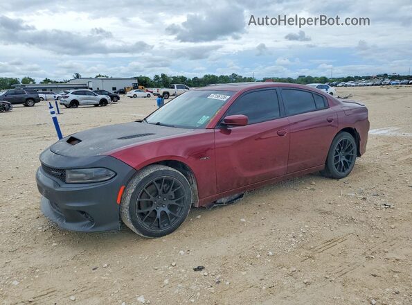 2C3CDXCT6JH216100 2018 DODGE CHARGER Burgundy 